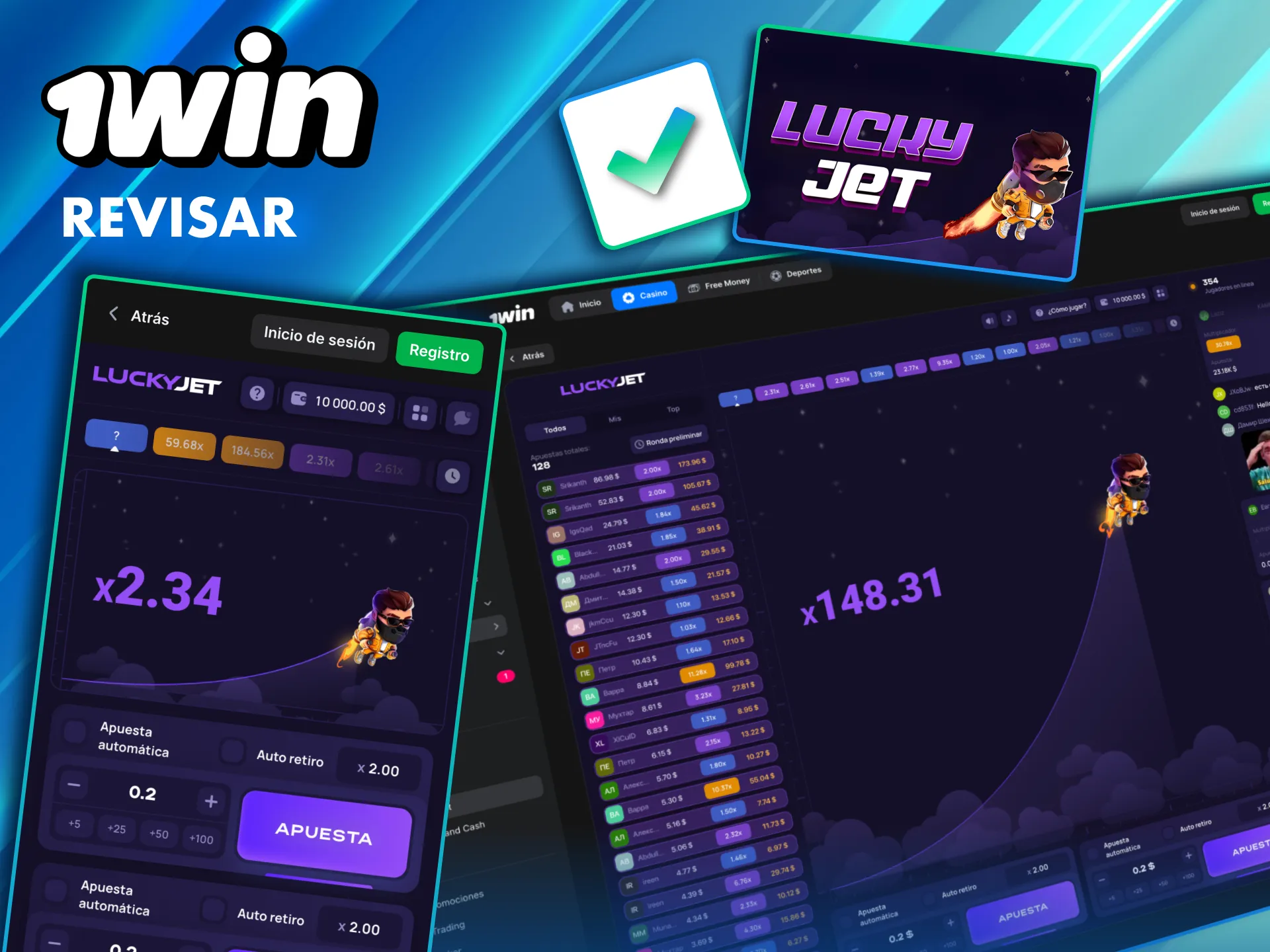 Juega Lucky Jet en 1Win con Lucky Joe y retiros estrat&eacute;gicos en segundos.